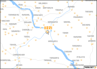 map of Ke-ri