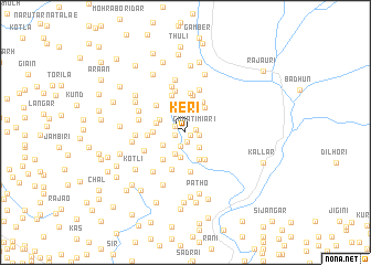 map of Keri