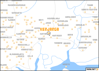 map of Ker Jarga