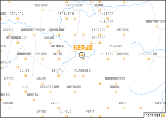 map of Kerjo