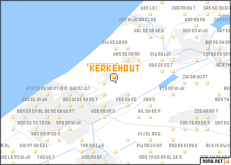 map of Kerkehout
