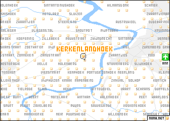 map of Kerkenlandhoek