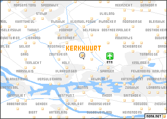 map of Kerkhuurt