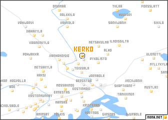 map of Kerko