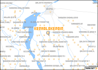 map of Kermalak-e Pāʼīn