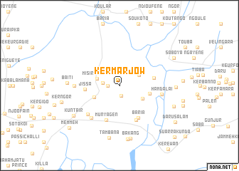 map of Ker Marjow