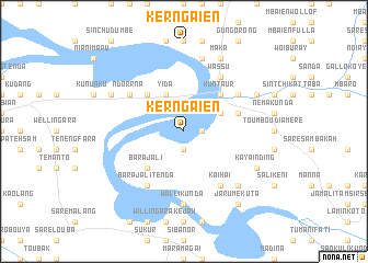 map of Ker NʼGaien