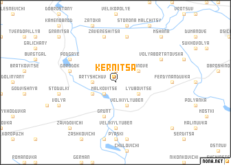 map of Kernitsa