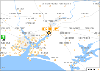 map of Kernours