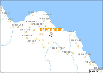 map of Kerobokan