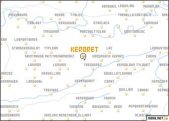 map of Keroret