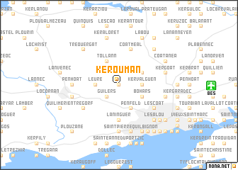 map of Kerouman