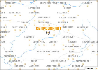 map of Kerpourhant