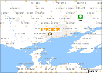 map of Kerraros