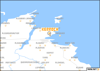 map of Kerrocʼh