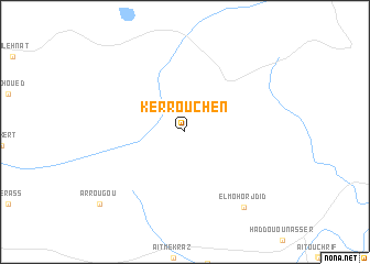 map of Kerrouchen