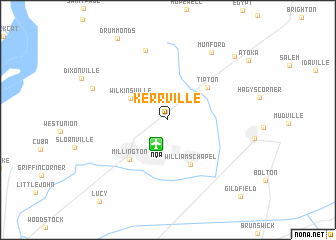 map of Kerrville