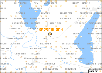 map of Kerschlach