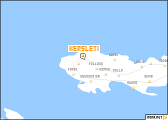 map of Kersleti