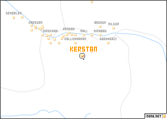 map of Kerstān