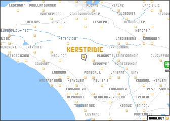 map of Kerstridic