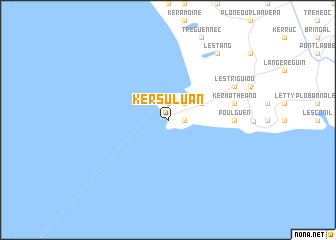 map of Kersuluan