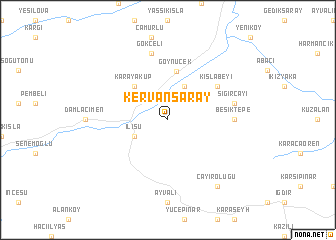 map of Kervansaray