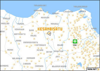 map of Kesambi Satu