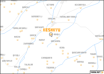 map of Keshkyu