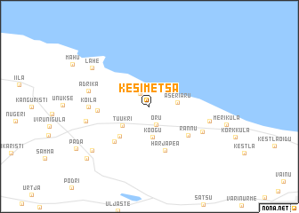 map of Kesimetsa