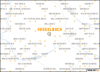 map of Kesselbach