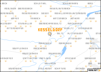 map of Kesseldorf