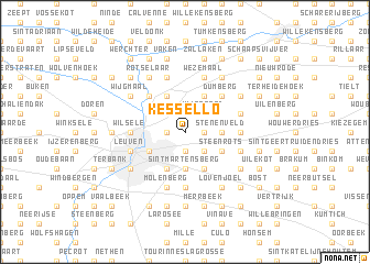 map of Kessel-Lo