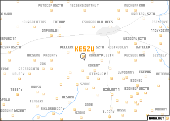 map of Keszü