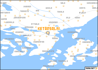 map of Ketarsalmi