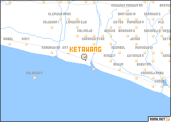 map of Ketawang