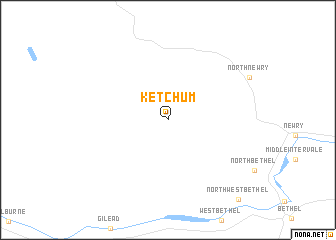 map of Ketchum