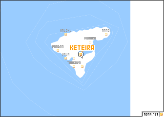 map of Keteira