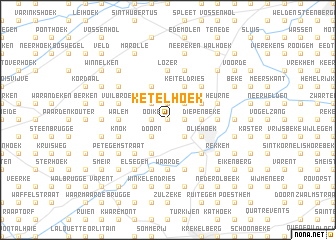 map of Ketelhoek