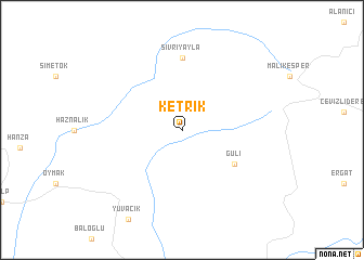 map of Ketrik