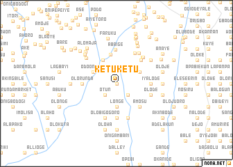 map of Ketuketu