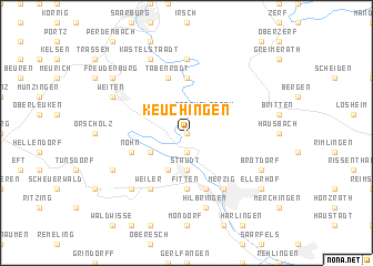 map of Keuchingen