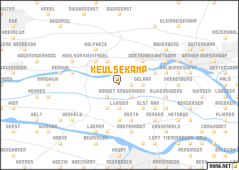 map of Keulse Kamp