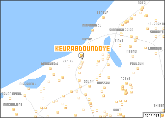 map of Keur Abdou Ndoye