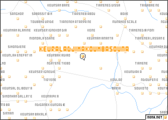 map of Keur Aladji Makoumba Souna