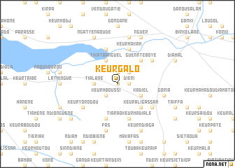 map of Keur Galo