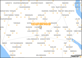 map of Keur Ibra Dia