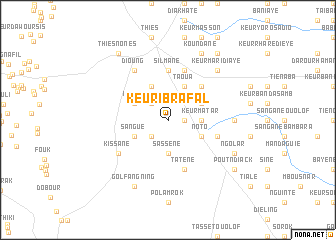 map of Keur Ibra Fal