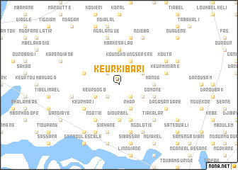 map of Keur Kibari