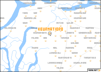 map of Keur Matioro